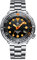Steeldive SD1975V Zweifarbige Keramik-Lünette Taucheruhr Orange leuchtend Edelstahl NH35 automatische Herren-Tauchuhr (Stahlarmband), Stahlarmband, modern, Stahlarmband, Modern