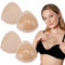 APOMOONS Selbstklebende Einsätze BH Pads Damen Push-up BH-Einlagen herausnehmbare Pads, 2 Paar Einsätze Abnehmbare Push Up Pads Brustvergrößerer für Bikini Tops und Sport BH(Dicke 4cm)