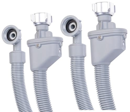 Sichler Haushaltsgeräte Aquastop Zulaufschlauch: 2er-Set Aquastop-Schlauch, Waschmaschinen/Geschirrspüler, 3/4, 150 cm (Zulaufschlauch Waschmaschine, Geschirrspüler, Spülmaschine)