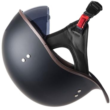 Caschi Motociclistici - Casco A Metà Facciata Antivento | Helmet Di Motocross Con Visiera | Cappuccetto Per Biciclette Ventilate | Shock Che Assorbiva Il Motocross Racing Adventure Touring Accessories