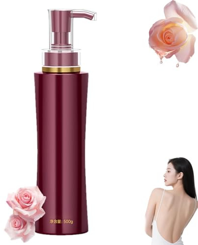 Rose Fragrance Body Wash,Rose Deep Cleanse Shower Gel Nourishment Moisturizing Fragrant Bath Milk Long-Lasting Fragrance For All Skin Types (1 pcs)