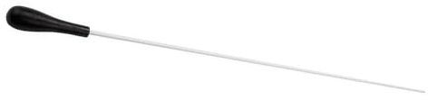 Alomejor Professionell Dirigentstav, Rosenträhandtag med 39 Cm Fiberskaft för Orkesterkörledning (Din olydnad)