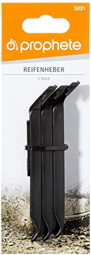 Prophete Fahrrad Reifenheber, 1 Set bestehend aus 3 Stück, schwarz