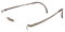 Switch it! Braun-Gold Brille Montur Wechselbrille