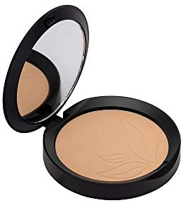 PUROBIO Unlösliche Kompakte Gesichtspuder, Nr. 04 Warm, 9 g