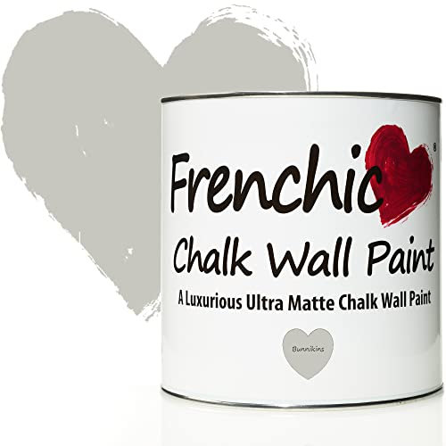 Frenchic Bunnikins Chalk Wall Paint, For Interior Walls & Ceilings, Ultra Matte, Washable & Scrubbable (2.5L)