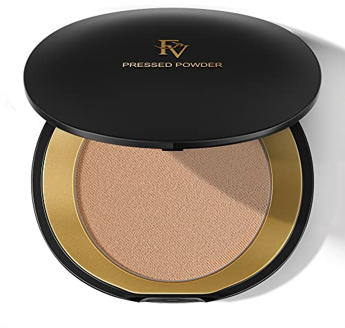 FV Setting Puder Make-up, Compact Finishing Powder für Matte Finish, Wasserfest und Langanhaltend für alle Hauttypen Baking Powder, Vegane Formel, Farbton: Natural Beige