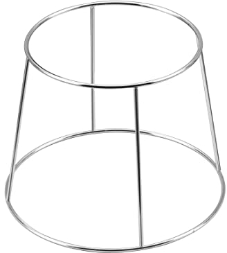 Pradel Excellence - Support universel pour Plateau à Fruits de Mer en Vrac - Accessoire Art de la Table pour Service à Fruits de Mer - Acier Inoxydable - Hauteur 19 cm, Diamètre 18 cm