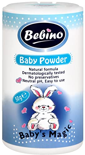 Bebino Baby Puder Blau ohne Parabene 65g
