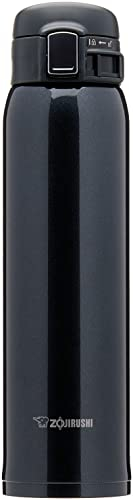 Zojirushi Mug de voyage isotherme en acier inoxydable anti-adhésif Noir 600 ml