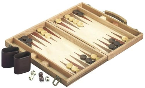 Natural Games Backgammon 38 x 26,5 x 5 cm, FSC