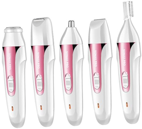 Beavorty Wiederaufladbares Haarentfernungsgerät für Damen für Gesicht Arme Achseln Beine Bikinizone