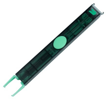 GATERON Twins - Extractor de teclas 2 en 1 integrado (verde) | Retira fácilmente los interruptores del teclado y reemplaza las teclas del teclado, compatible con teclado mecánico