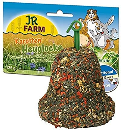 JR Farm Heuglocke Karotten | 5X 125g Nagersnack