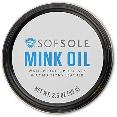 Sof Sole Mink Oil for Conditioning and Waterproofing Leather, 3.5-Ounce, Limited Edition