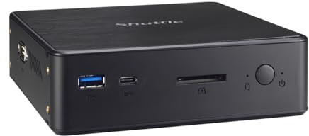Shuttle Barebone Nano NC10U5 i5-8265U SO-DDR4/black/ohne OS