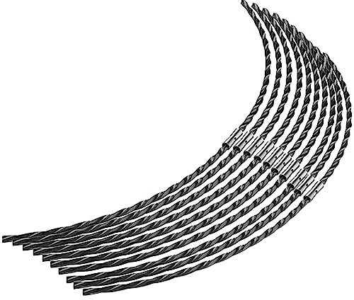 MEZOKUCEL Bosch F016800431, Filo per decespugliatore Extra Forte, per decespugliatore AFS 23-37, 37 cm x 3,5 mm - 10 Pezzi