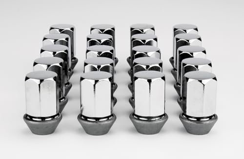 McGard 69476 Chrome Cone Seat Style Lug Nuts (M14 x 1.5 Thread Size) - Set of 20