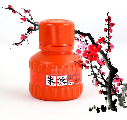 60 Ml Encre Rouge Couleur Brillante Peinture Chinois Calligraphie Pigment Art Fournit des Fournitures de Peinture Art Fournitures