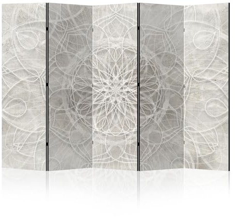 LUMASOUL Rumsavdelare för inomhusbruk dubbelsidigt tryck 225x172 cm Mandala