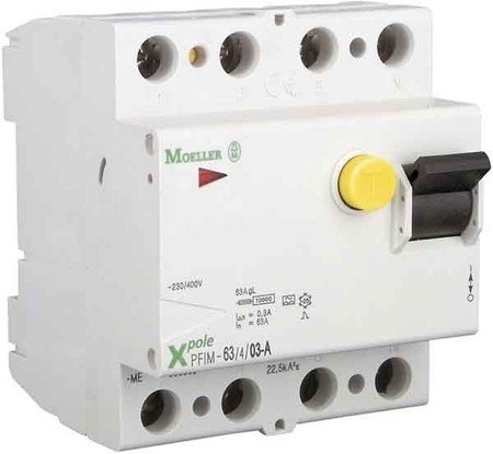 Eaton, Interruttore Salvavita 4 Poli 40A 500Ma - 236779