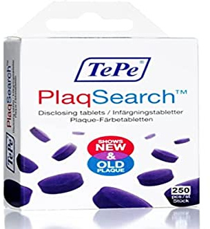 TePe Plaqsearch Interdentalbürsten, Multipack, Tablets, 250 Stück