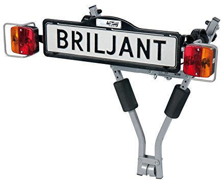 pro-User 5191533 Fahrradträger, glänzend schwarz/Silber