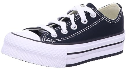Converse 372861C Chuck Taylor all Star Eva Lift Canvas Platform Uomo, Black/White/Black EU 30