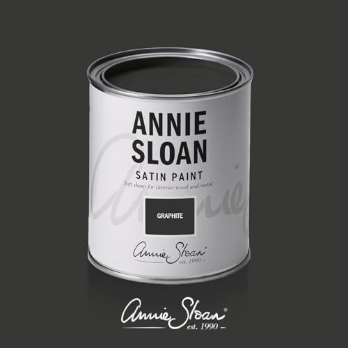 Priory Polishes Annie Sloan Graphite Satin Paint 750ml