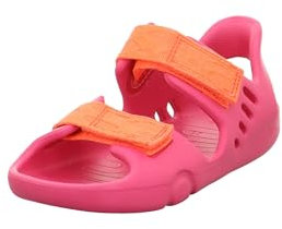 Superfit Mädchen Splash-s Sandale, Pink Orange 5500, 30 EU