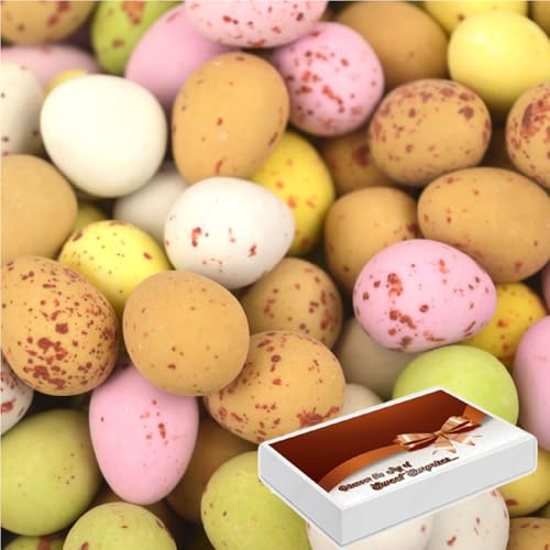 Cadburry Milk Chocolate Mini Eggs With Easter Box | Milk Chocolate Treat for Easter | Traditional Taste (480g)