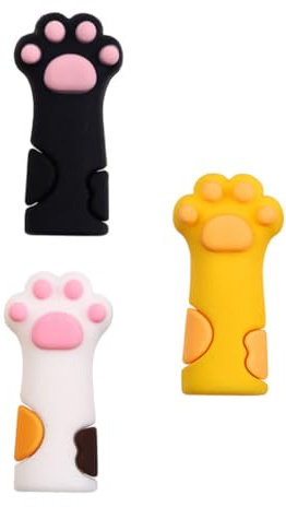 ADOCARN Tapas Protectoras De Silicona Para Pinzas De Cutículas 6 Piezas Tamaño Funda Antideslizante Para Herramientas De Manicura y Pedicura Uso Diario Colores, y