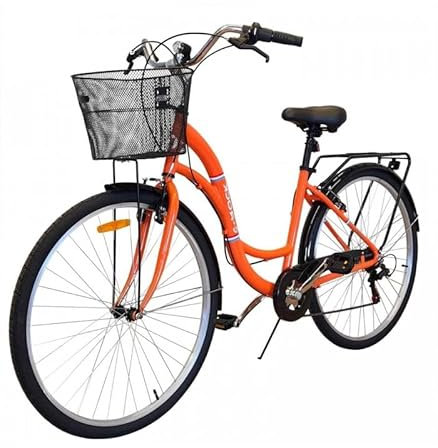 Damenrad EX-3 28 Zoll Aluminium Korb Licht Shimano Fahrrad Damen Damenfahrrad