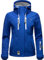 MARIKOO Damen Softshelljacke Übergangsjacke mit Kapuze Kleinezicke Royal Blue Gr. L
