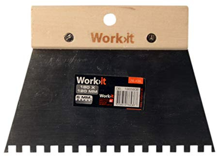 Home>it Notched Trowel 180mm - 6mm