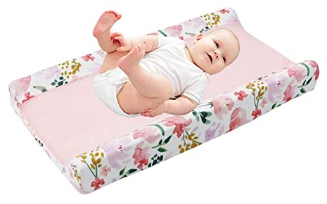 LICHENGTAI Coperture Fasciatoio Super Soft, Materasso Culla Stretchy, Pannolino Infantile 81x41x13cm