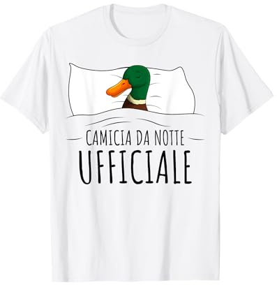 Camicia Da Notte Anatra Maglietta