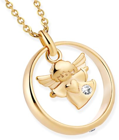 fish Klassische Goldkette Mit Anhänger Aus Gold 333 Für Jungen Und Mädchen