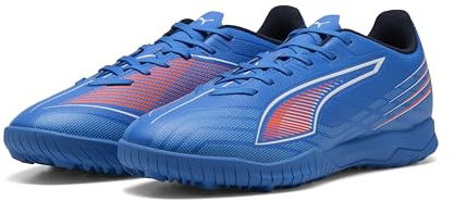 PUMA Unisex 6 Play Tt Fussballschuh, Ultra Blau Weiß Leuchtend Rot, 43 EU