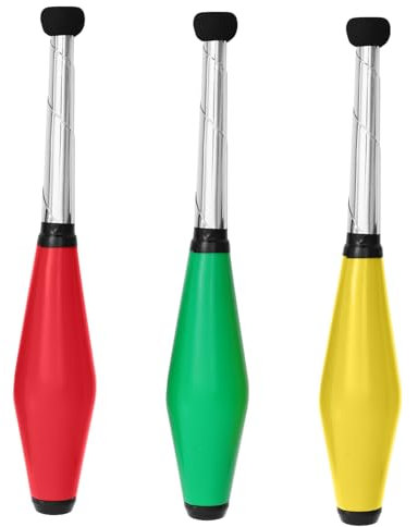 VICASKY 3stücke Teiliges Jonglier-Stick Junge Mädchen Professionelle Jonglierstäbe Bunten Farben Spielzeug Für Outdoor-aktivitäten Und Spaß Mit Freunden