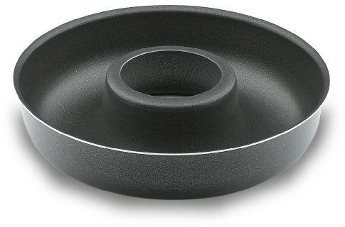 Lacor Stampo in Alluminio Antiaderente Savarin, Nero, 28x6'5 Ø(cm) / 6'0 h(cm)