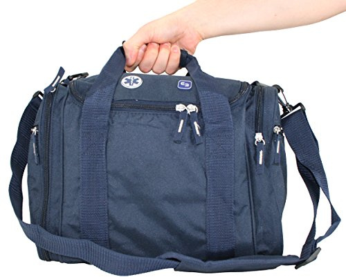ELITE BAGS Small Blue Nurse Bag With Multiple Pockets Unkitted - 37 x 25 x 20 cm