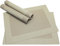Abwaschbare Tischsets 4er Set in beige - Platzsets als rutschfeste und hitzebeständige Deko Esstisch Unterlagen in 46 x 33 cm - Tisch Platzdeckchen aus abwischbarem PVC für Tischdeko