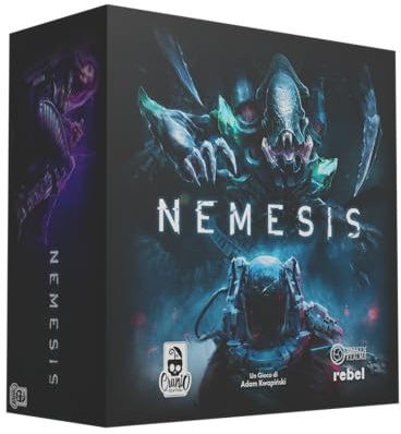 Cranio Creations - Nemesis, Seconda Edizione - Nello Spazio nessuno è al Sicuro - 1-5 Giocatori, 90 Min - Gioco Per Esperti – Età 14+ - Edizione in Lingua Italiana