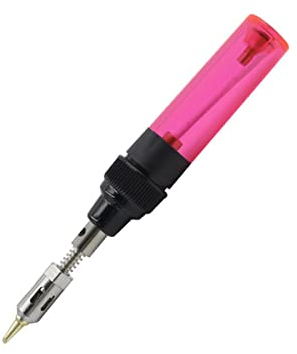 MACHSWON Red Soldering Irons Portable Mini Cordless Torch Pen Type Multifunctional Gas Iron Welding Solder Burner Welding Tools