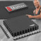 Miweba Sports Bodenschutzmatte BS100 | 18-teilig 3,175 m² - Yogamatte Gymnastikmatte Puzzlematte Fitness Sportmatte Fitnessmatte Gummimatte Turnmatte Trainingsmatte Puzzle Matte Bodenmatte (Anthrazit)
