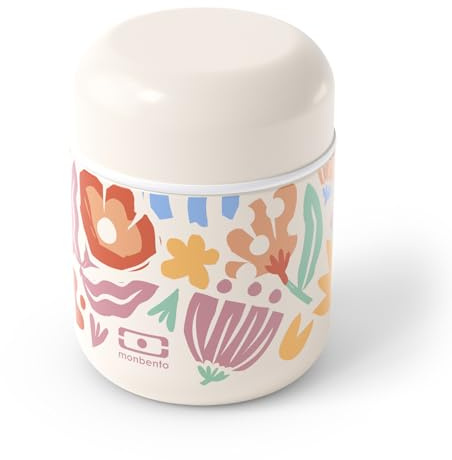 monbento - Children Insulated Snack Box Capsule graphic Papercut - Insulated Bento Lunch Box for Kids Hot & Cold Food up to 5 Hours – Leakproof Kids Lunch Box Ideal for Fruit/Cold Snacks/Hot Dishes