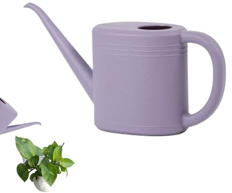 Tktouci Annaffiatoio Per Fiori | 1 Litro Leggero Per Annaffiare,Innaffiatoio Con Becco Lungo - Per Balcone, Per Patio, Per Giardinaggio, Per Esterno, Per Interno, Per Giardino, Per Casa E Per