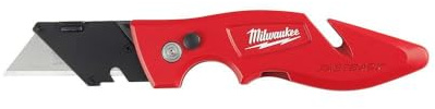Milwaukee 48-22-1901 Fastback Press and Flip Utility Knife with Belt Clip and Onboard Wire Stripping