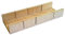 Augusta-Heckenrose Gehrungslade 350 x 100 x 40mm I Schneidlade aus Birkensperrholz 12mm Dicke zum präzisen Sägen auf Gehrung für 45° & 90° Winkel I Sägehilfe